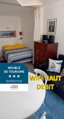 La Goélette Beau duplex A 150 m du centre ville et 400m de la plage de l'écluse