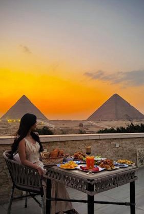 LaGrand Scarab Pyramids View