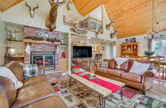 Lakefront Neillsville Home w/Fire Pit, Game Room!