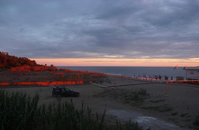 Le terrazze sulla spiaggia