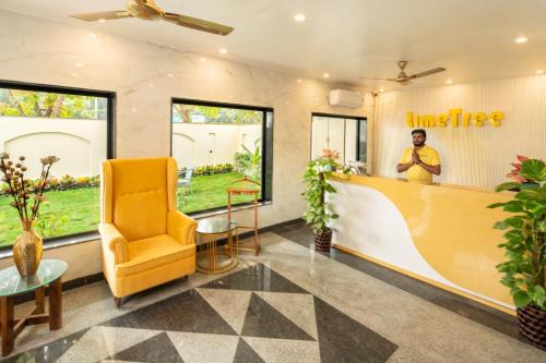 Lime Tree Hotel & One Bed Room Serviced Apartment - Noida Next to Sector 50 Metro with Party Venue