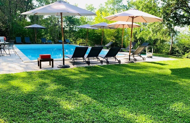 Lovely apartment in villa for 6 people with A/C, WIFI, pool and TV