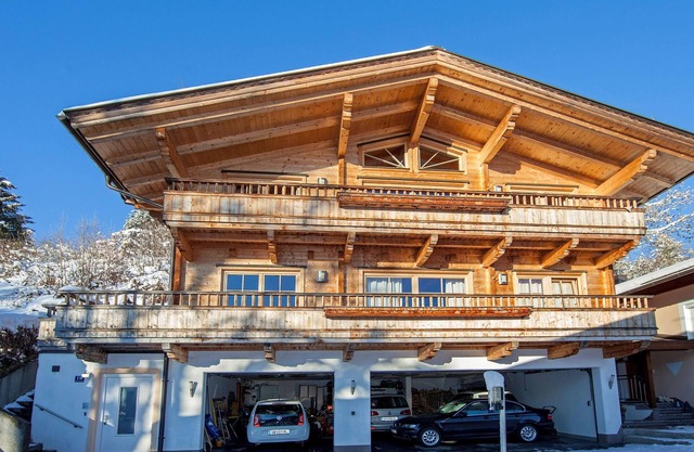 Luxurious apartment in a charming wooden house