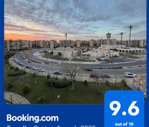 Luxury Inn: 3BR Amazing View in Madinaty B6