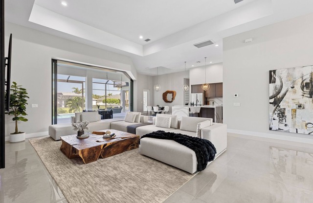 Modern Luxury Gulf-Access Retreat - Heated Pool & Spa -Sleeps 9