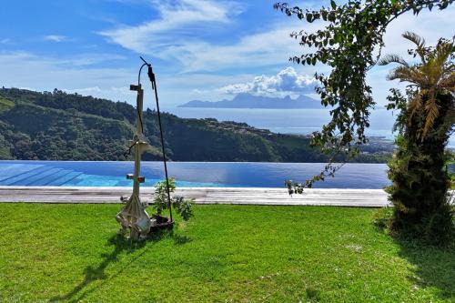 Moorea Horizon Studio with Panoramic View and Pool