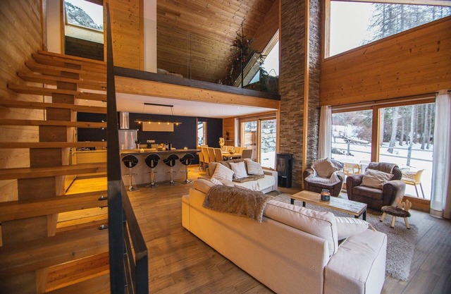 New chalet, with sauna, garden, 5mns from the slopes, absolute calm.