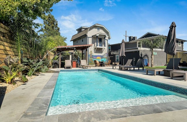 New Orleans 3BR Retreat | Pool, Hot Tub,& Backyard