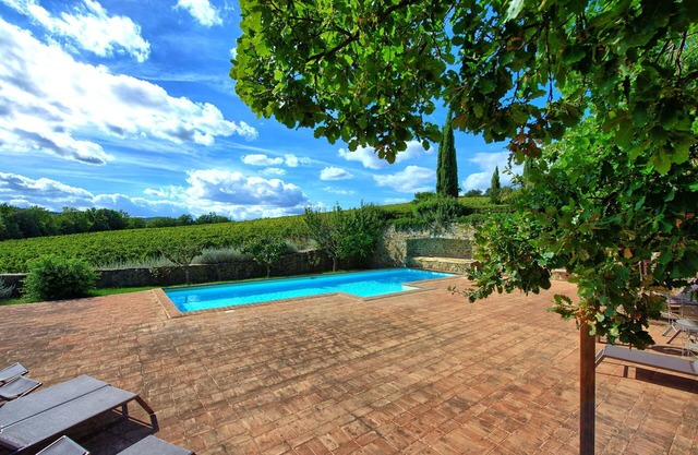 Nice apartment for 7 people with pool, A/C, TV, pets allowed and panoramic view