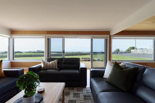 Oceanfront Escape with Fire Pit & Coastal Views