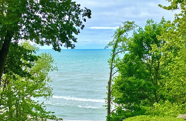 ON LAKE MICHIGAN WITH PRIVATE BEACH!