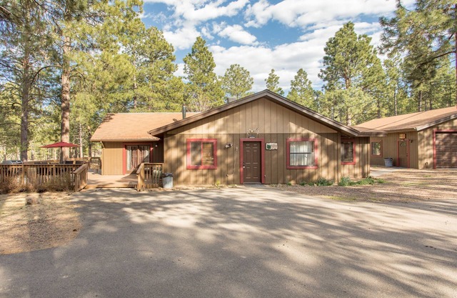 One of a kind property in flagstaff It is a Cabin on 10 acres with bunkhouse