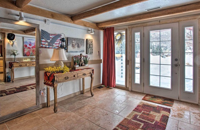 Ouray Home with Patio-3 miles to Downtown Ouray.