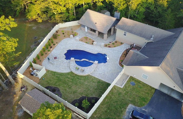 Outdoor oasis on the plateau