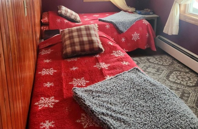 Peaceful country setting on an active dairy farm.