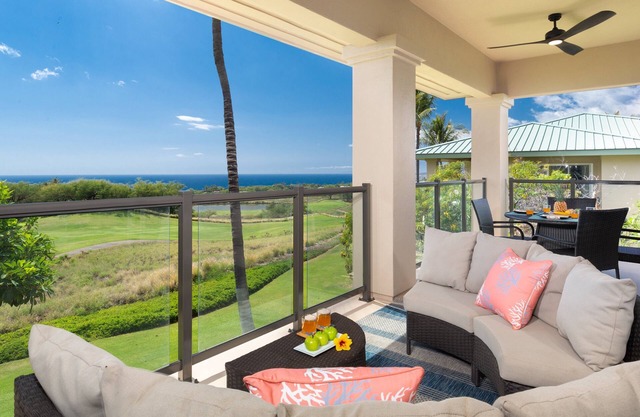 ❤️PiH❤️ Mauna Kea Sunsets ★Ocean and Golf Views★Optional Mauna Kea Hotel Privileges