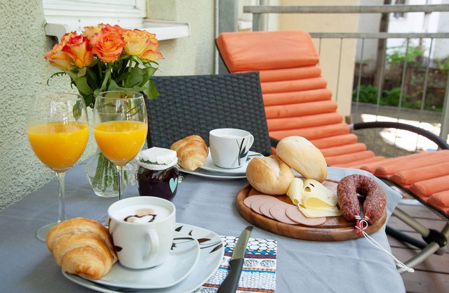 Quiet, central 2-room apartment in the old town of Erfurt