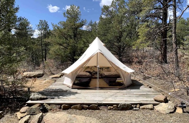 Reconnect with Nature at this Unique Bell Tent in Colorado