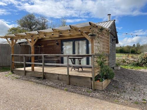 Reindeer Lodge at The Cotswold Reindeer Herd