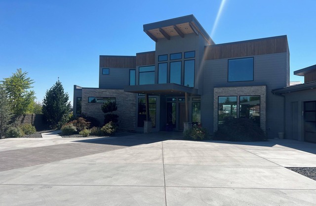 River Front Property with Boat Dock, basketball court BBQ and View