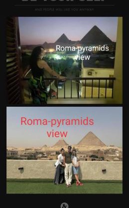 Roma - pyramids view