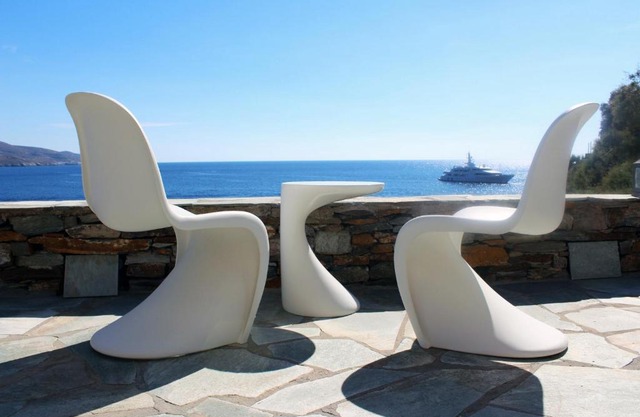 Romantic and cozy house on the waterfront in Koundouros, Kea