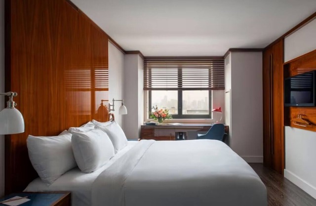 Room in Art-Industrial Hotel w/Roof Views & Excellent SoHo Dining Options