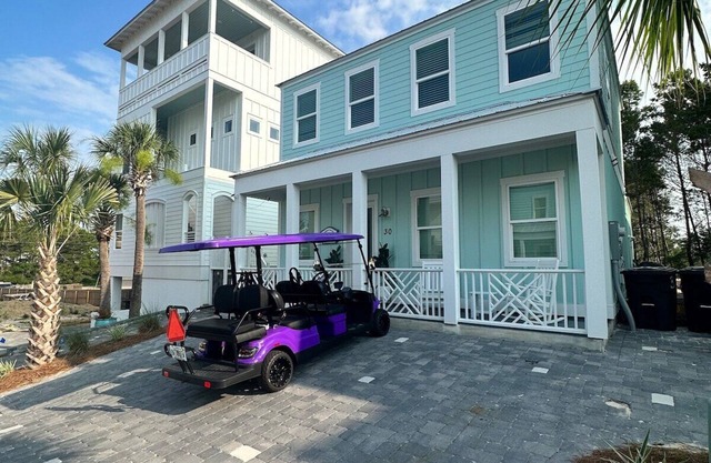Santa Rosa Beach w/Golf Cart, Pool Access, Bikes!