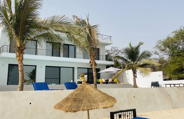 Seaside villa with pool