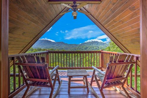 Secluded Soaks Fireside Sips Evening Smores Fun Games Relaxing Rockers - Sunrise Splendor