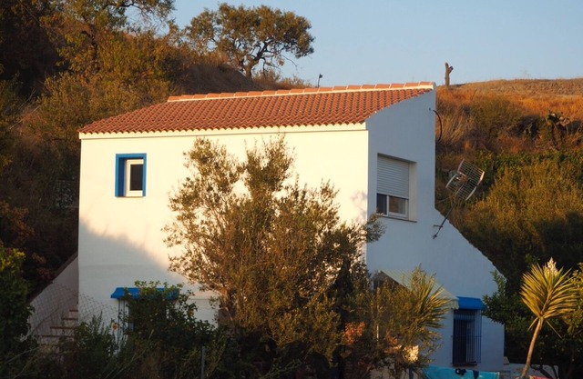 Small house with pool in the olive grove with sea view