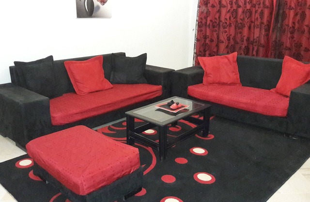 Spacious modern app richly furnished