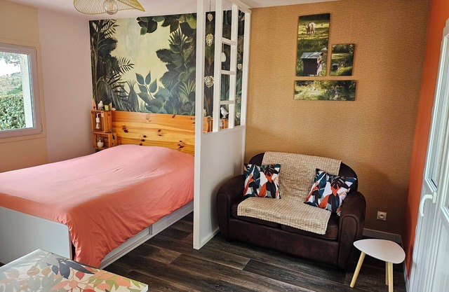 Studio in the dunes with small garden