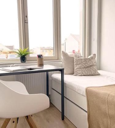 Studio with kitchen