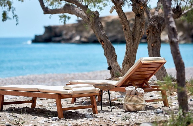 Stunning Beachfront Crete Villa | Direct Access to Sea | Villa Kirvas | Ierapetra