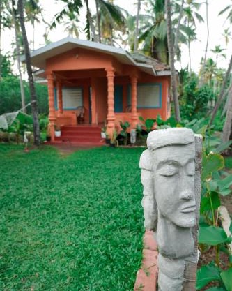 Temple tree garden beach