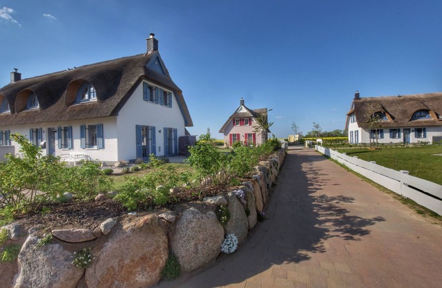 Thatched cottage in the bay of Wismar
