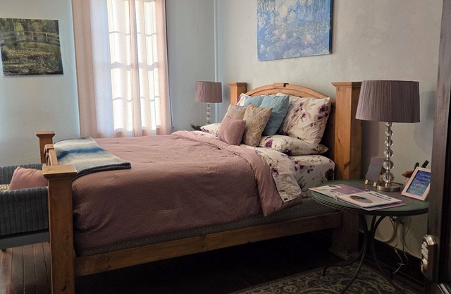 The Monet Suite is one of our four rooms.