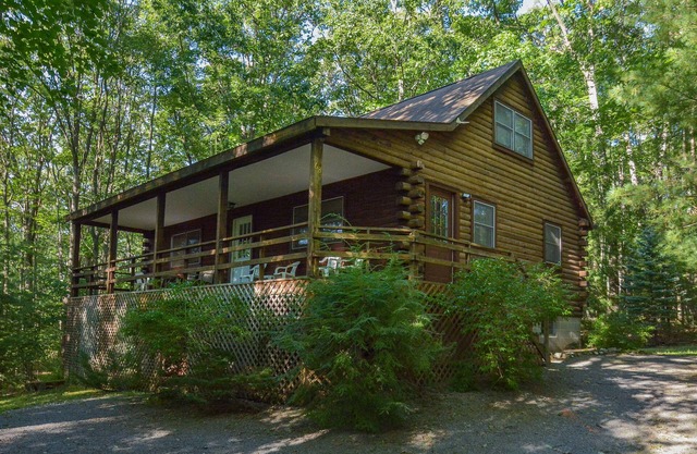 The Pines | Log Home, Wooded Setting!