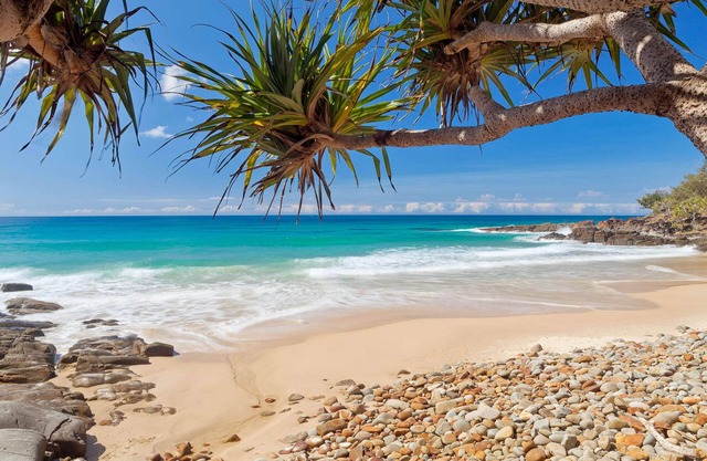 Tranquil beach retreat, pool, boardwalk, sleeps 8
