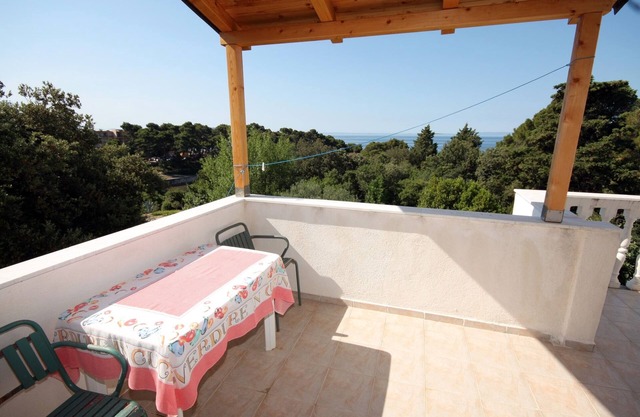 Two bedroom apartment with terrace and sea view Suha Punta, Rab (A-5050-a)