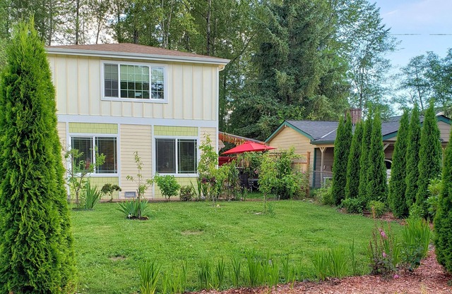 Two-story house with access to the forest and creek