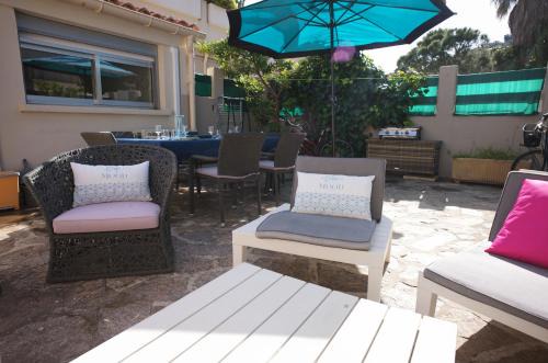 Unique résidence front de mer studio climatisé, jardin et classé
