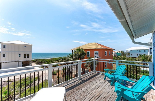 Vesper's View - Cozy Duplex, Gulf Views, 1st Tier