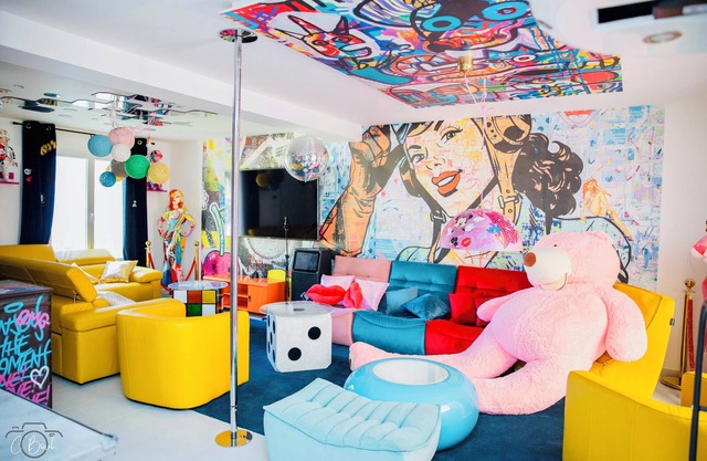 Villa Lady Pop Avec Espace Bien Être et Activitées de Loisirs