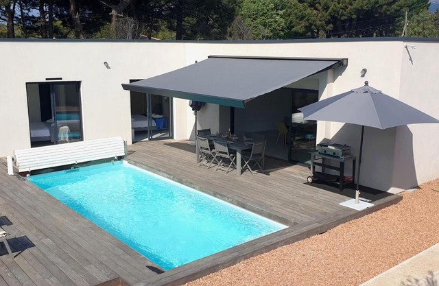 Villa Rossa 6 pers dans résidence avec piscine chauffée privée