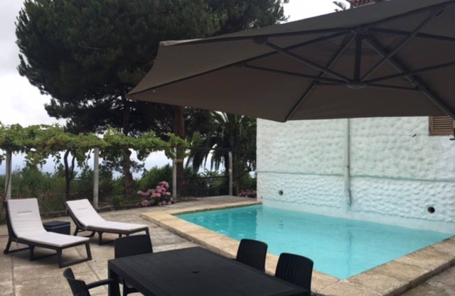 Vivelorural: El refugio de Arucas, pool & terrace