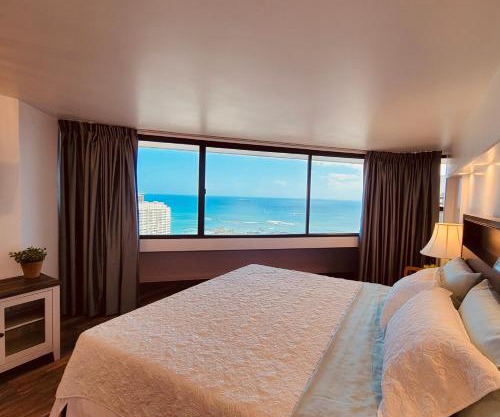 Waikiki High-rise sea view free parking