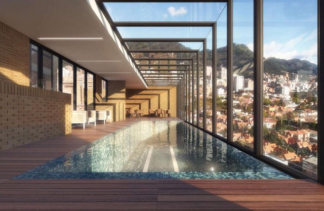 WH Nuevo piso, zona financiera, vista a la ciudad
