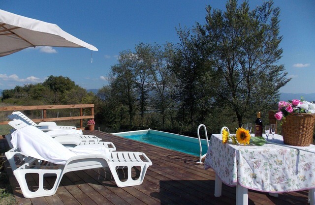 Wonderful private villa with private pool, WIFI, TV, patio, pets allowed and panoramic view